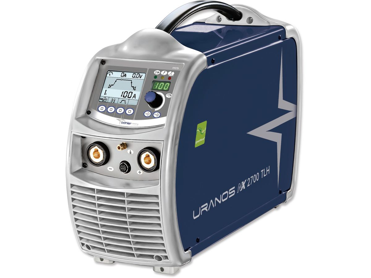 BÖHLER WIG-Schweissgerät URANOS NX 2700 TLH,  270A/35% ED,  230/400V