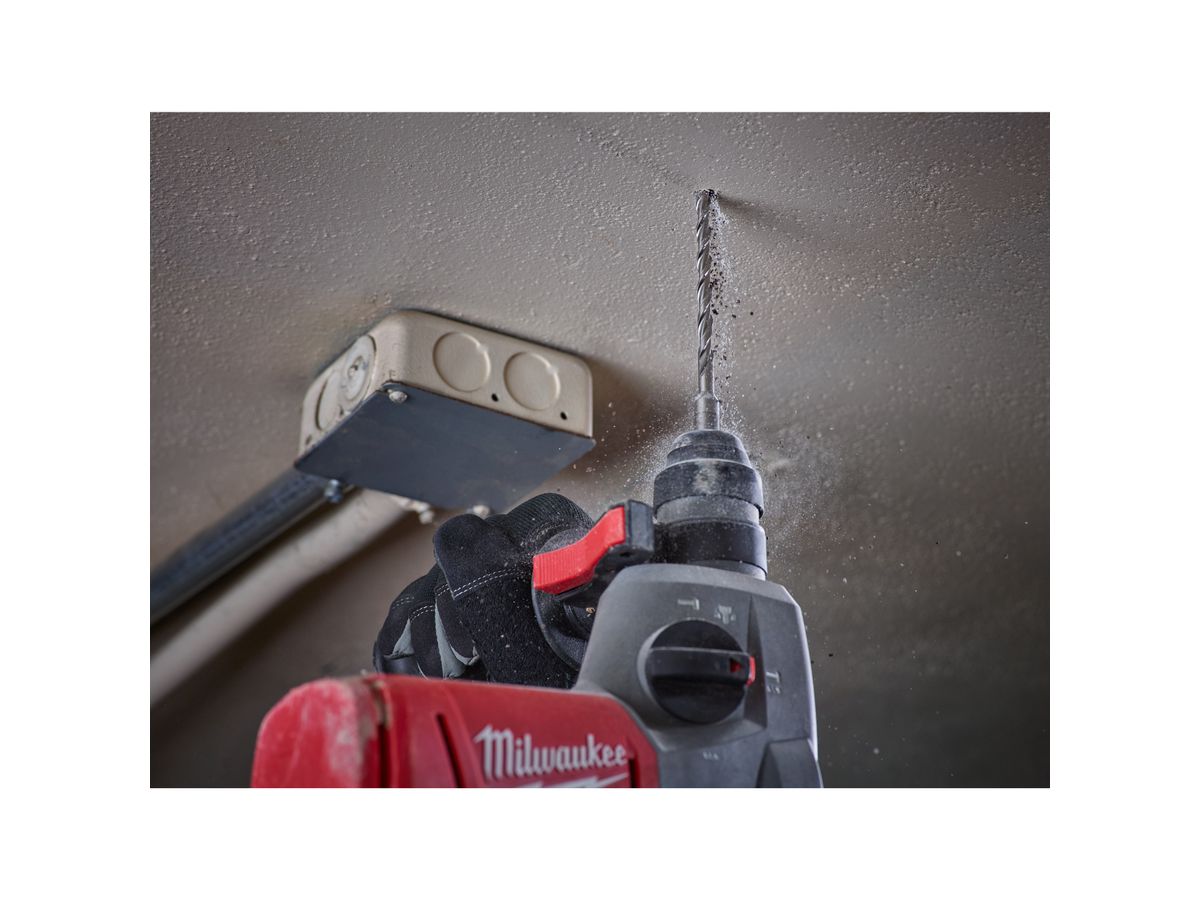 MILWAUKEE Hammerbohrer M2 SDS-Plus 6,5 x 160 mm, 10er-Pack