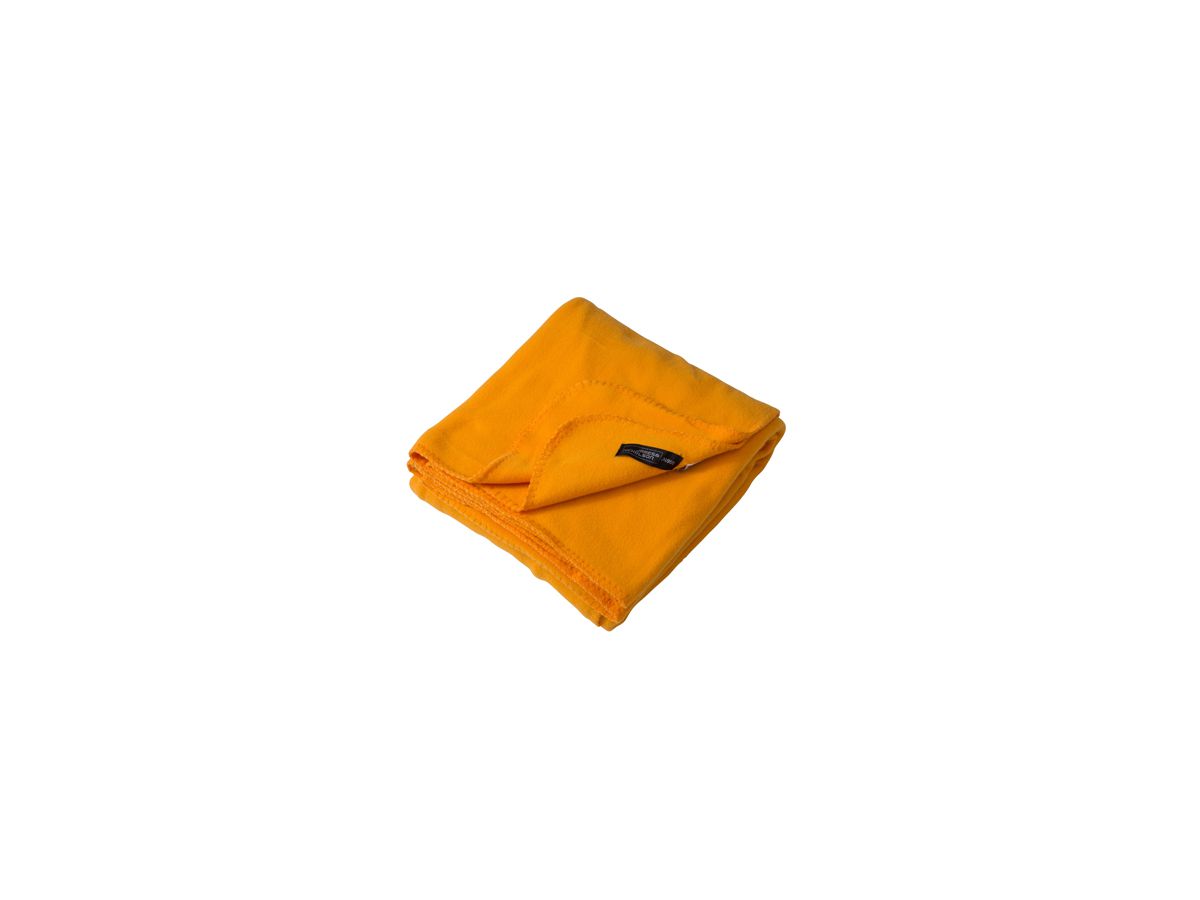 JN Fleece Blanket JN900 100%PES, orange, Größe one size