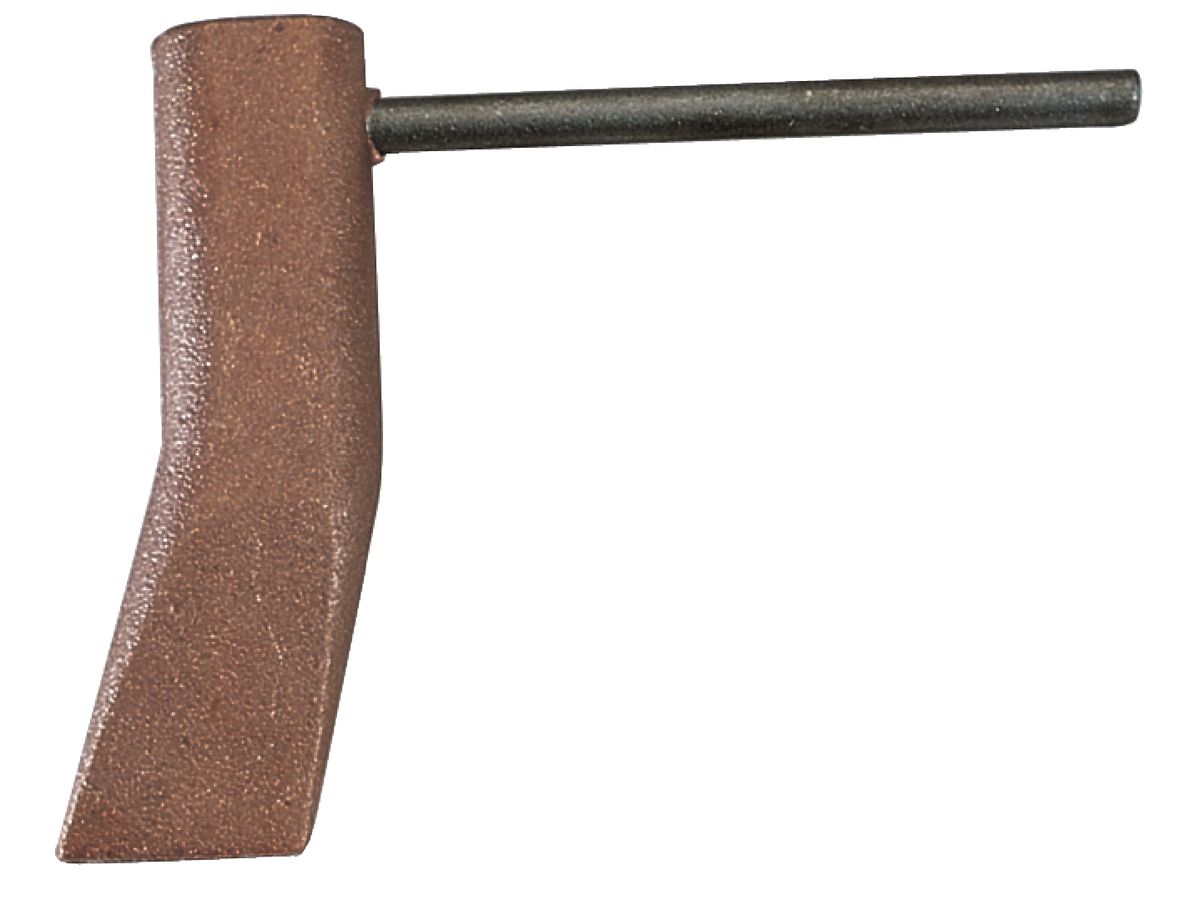 Propane copper iron 500g hammer shape, bent