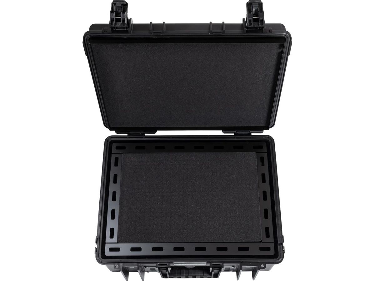 B&W Akkutransportkoffer battery.case schwarz Akkubel. 8,0kg B510xT420xH215mm