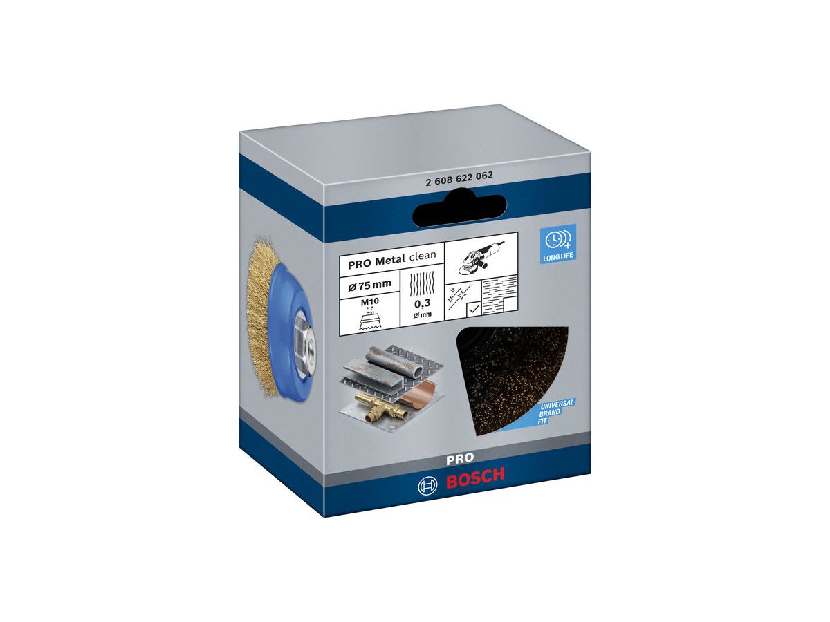 TOPFBUERSTE VERMESS. 75MM/M14