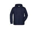 JN Men's Zip Hoody 8026 navy, Größe XXL