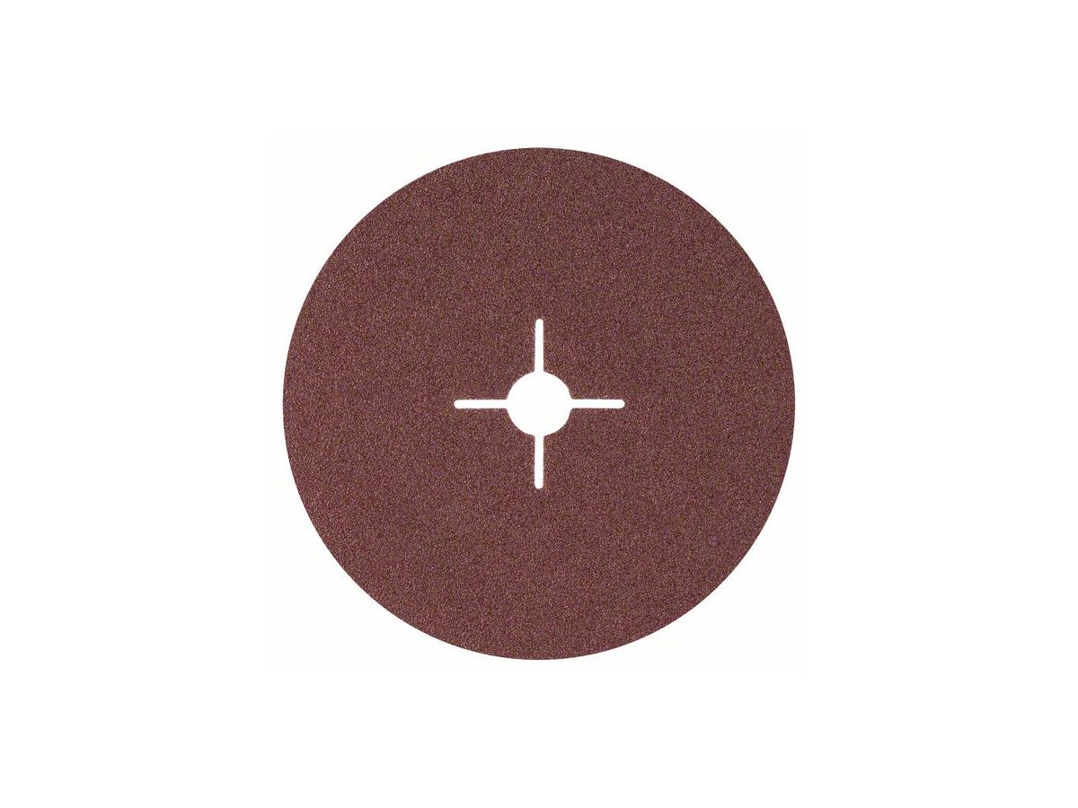 BOSCH Fiberschleifscheibe R444 Expert for Metal, 180 mm, K 60