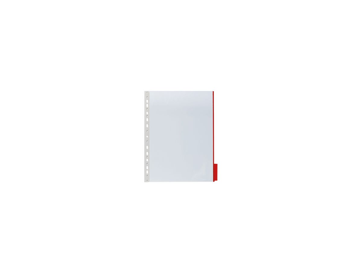 DURABLE Sichttafel FUNKTION panel 560703 DIN A4 Hartfolie rot