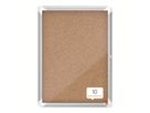 Nobo Schaukasten 1902561 Innen 4xA4 Korkrückwand br