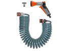 Gardena Spiralschlauch-Set (04647-20) kpl. mit Impulsbrause 4647-20