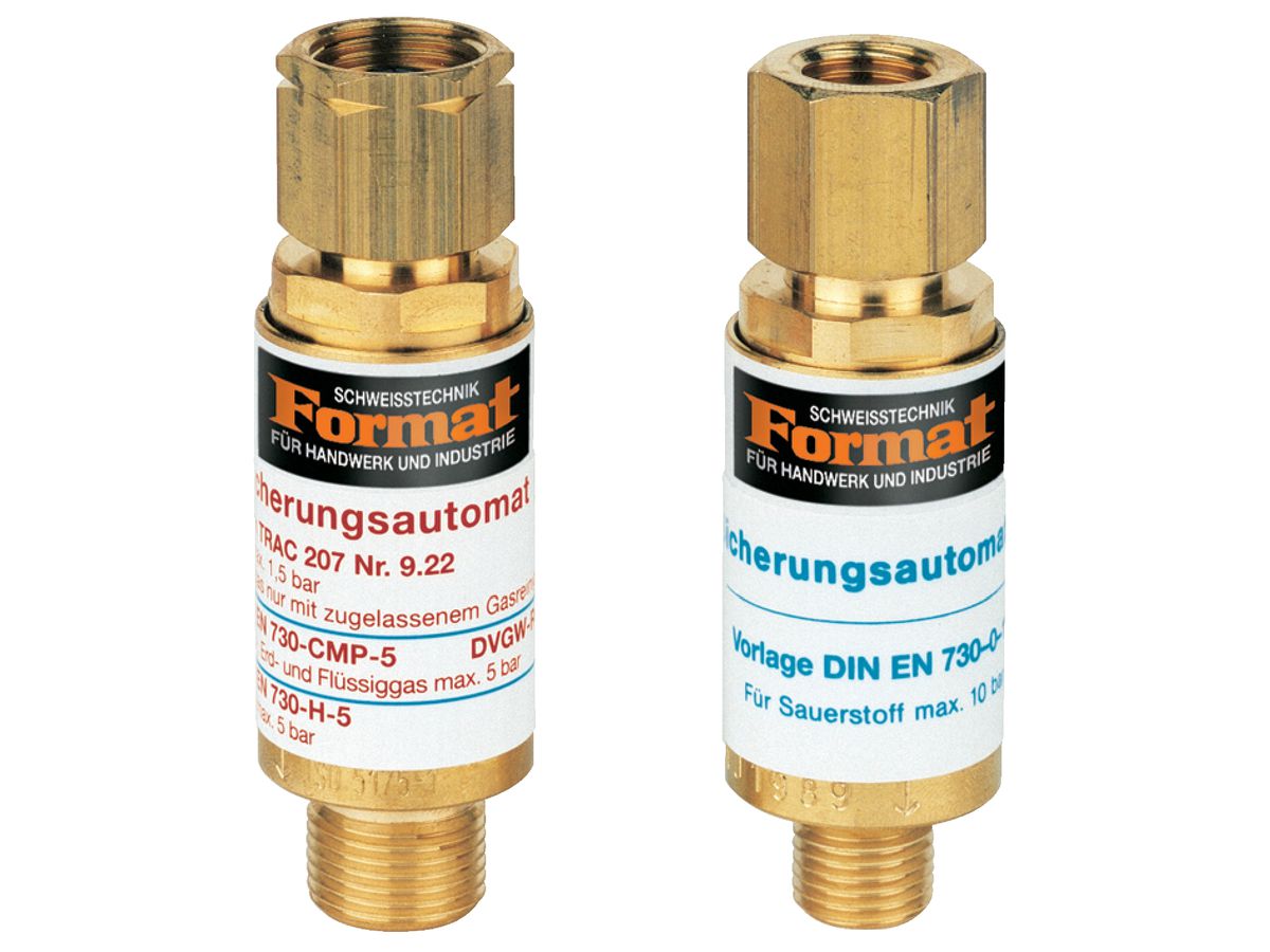 FLAMMEN-RÜCKSCHLAGSICHERUNG