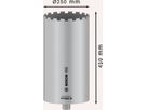BOSCH PRO Diamantbohrkrone 250x450 mm CORE CUTTER WET