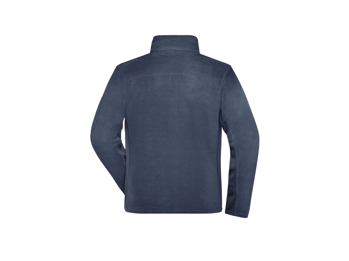JN Men's Workwear Fleece Jacket JN842 100%PES, navy/navy, Größe XS