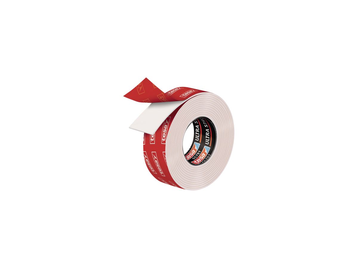 tesa Powerbond® Ultra Strong 55792-00001-00 5m:19 weiß