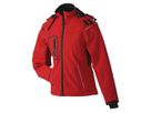 JN Ladies Winter Softshell Jacket JN1001 95%PES/5%EL, red, Größe S