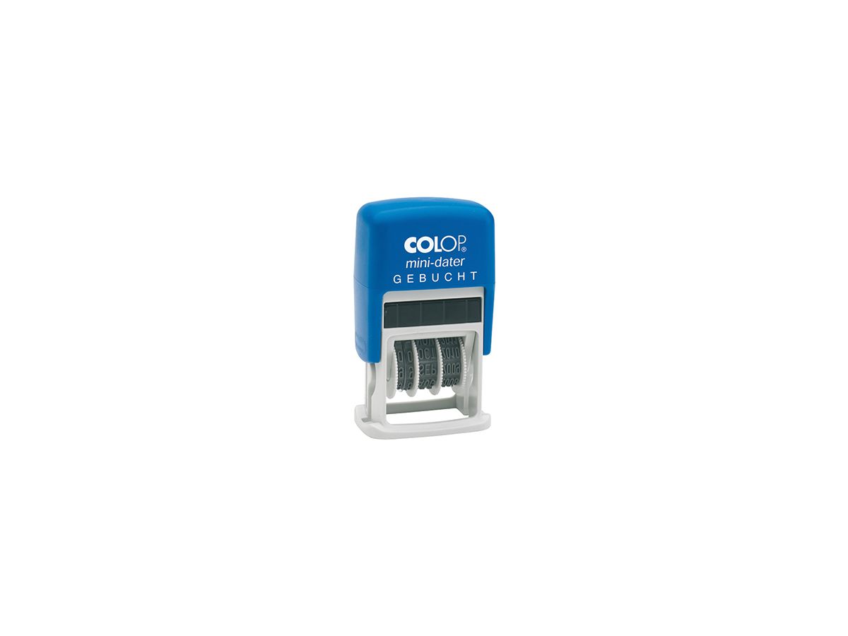 COLOP Datumstempel mini-dater GEBUCHT 160/L3 105181