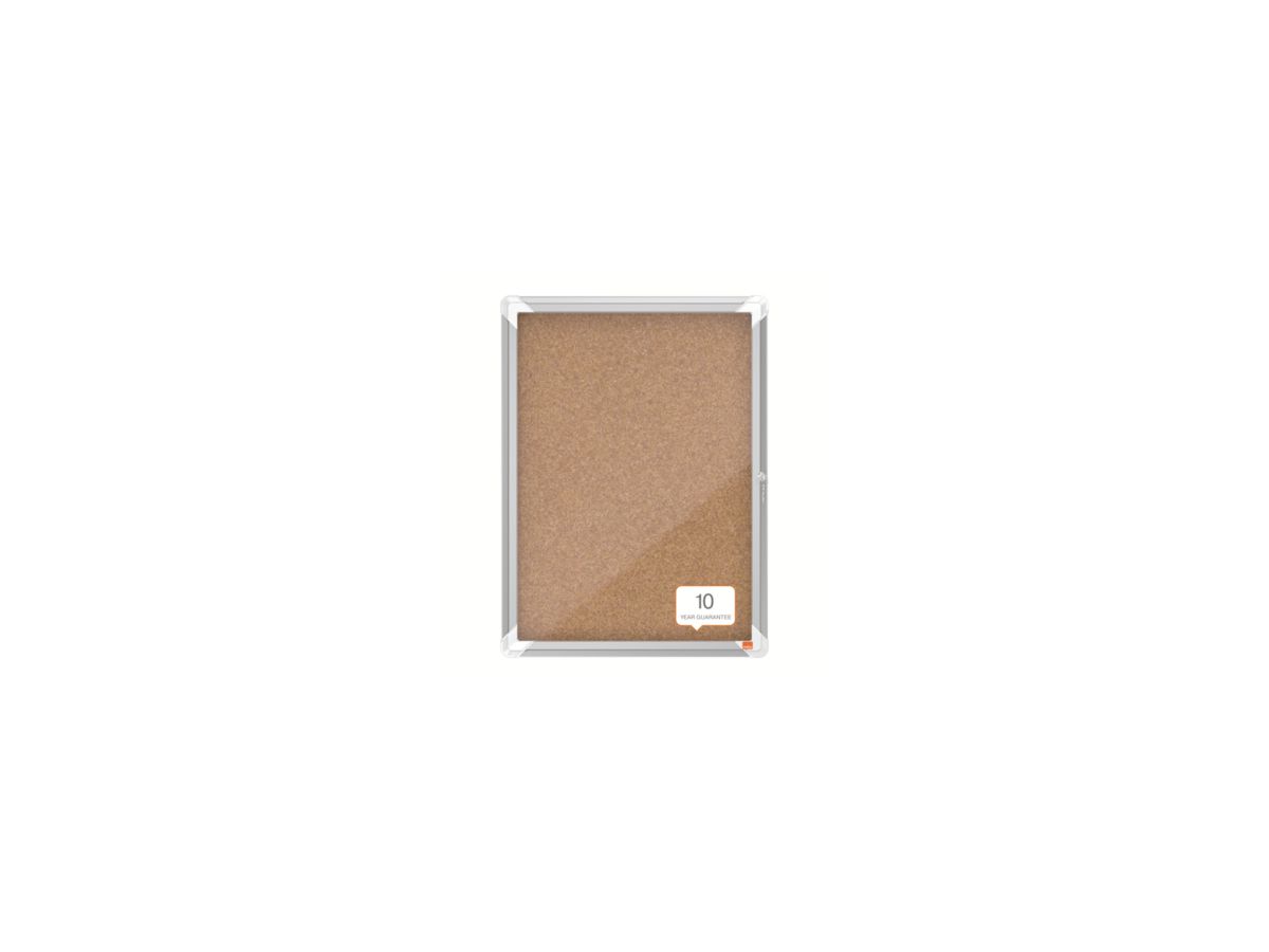 Nobo Schaukasten 1902561 Innen 4xA4 Korkrückwand br