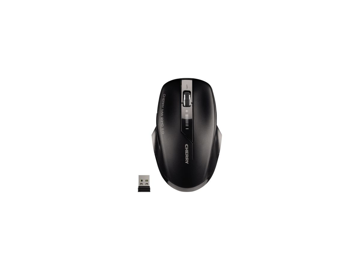 CHERRY Optische Maus MW 2310 JW-T0320 kabellos USB 5Tasten sw