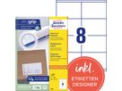 Avery Zweckform Universaletikett 3426 105x70mm weiß 800 St./Pack.