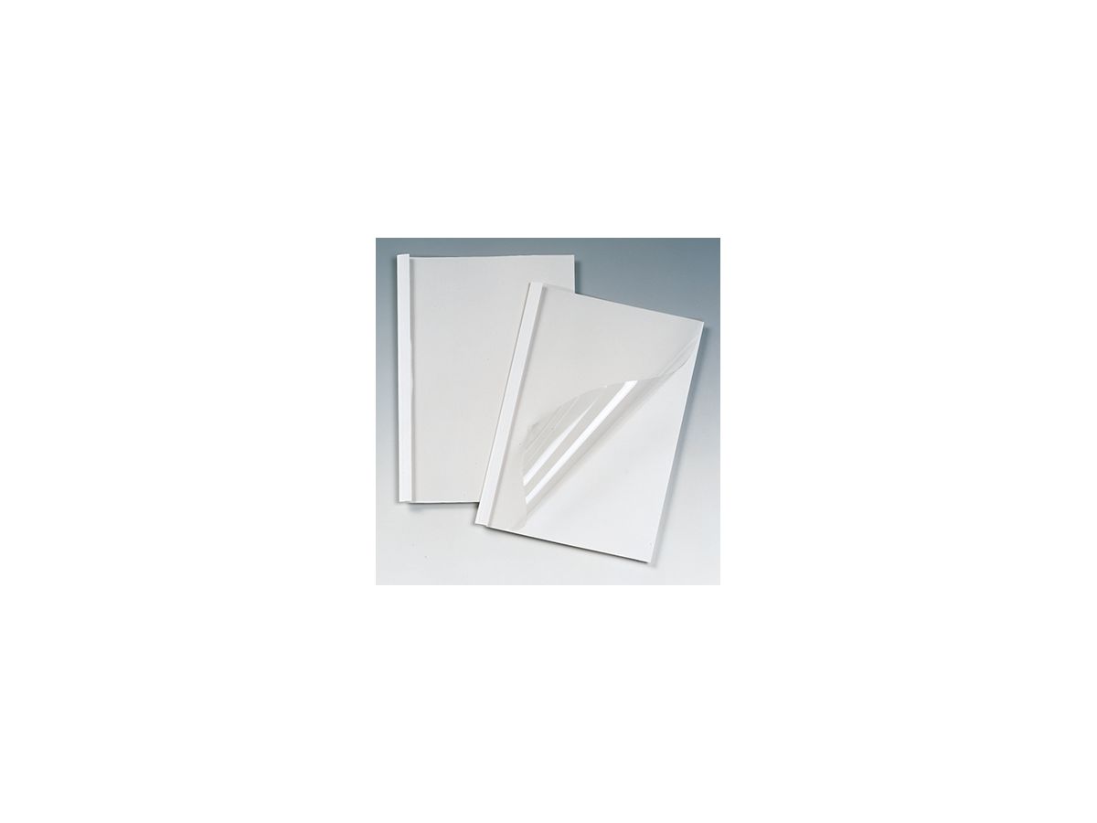 GBC Thermobindemappe IB370014 DIN A4 15Bl. weiß 100 St./Pack.