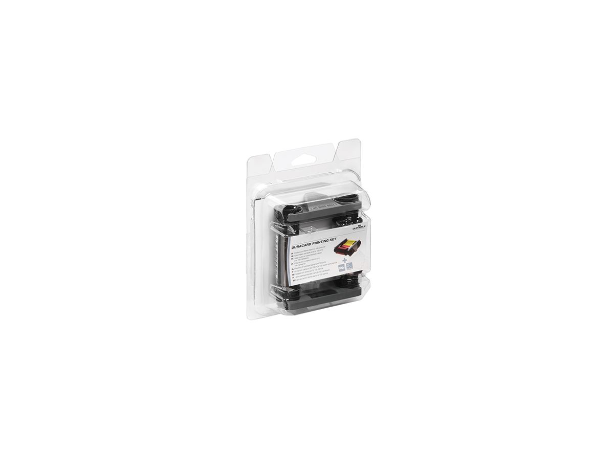 DURABLE Namensschildset DURACARD Printing Set 891300 farbig sortiert