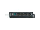 brennenstuhl Steckdosenleiste Premium-Line 1951140100 4fach sw