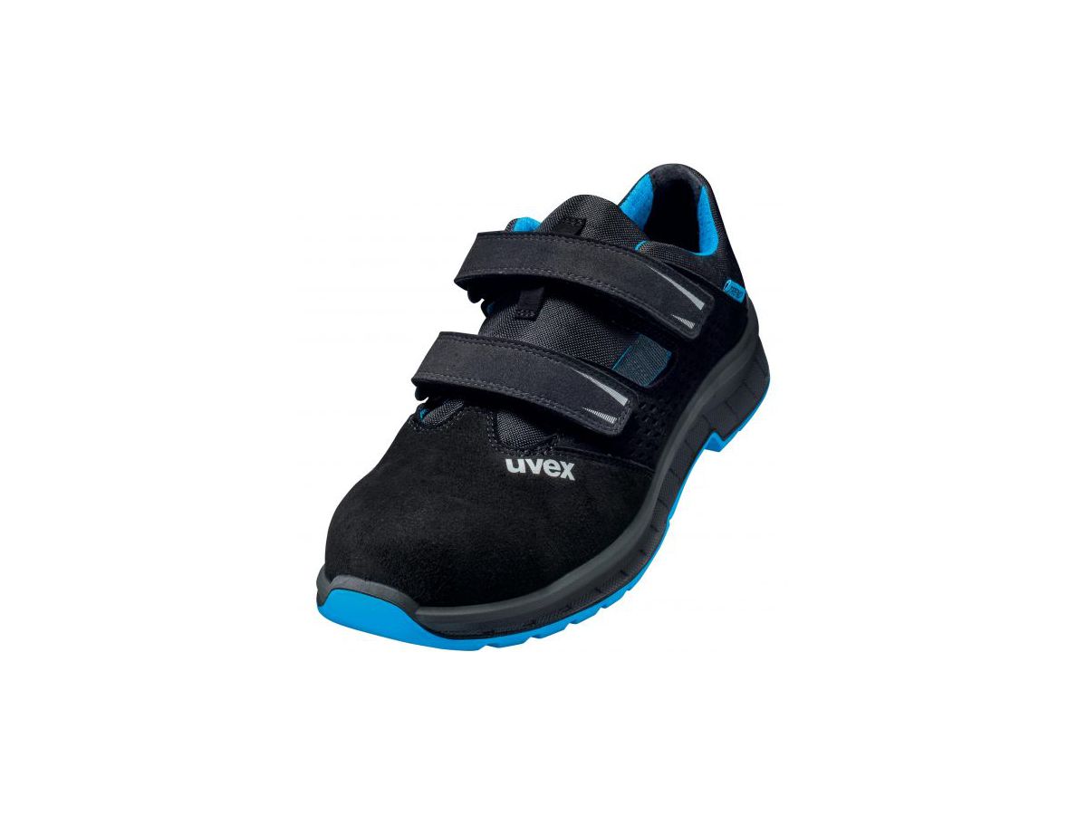 UVEX 2 trend Sicherheits-Sandale S1 ESD, schwarz Gr. 37 Weite 10 Nr. 6936.7