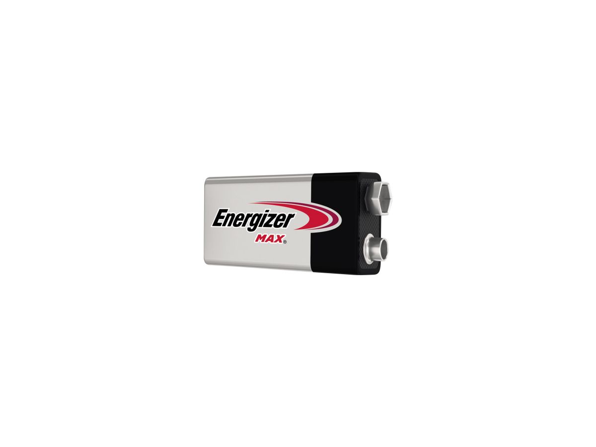 Energizer Batterie Max Alkaline 9V/E-Block/6LR61 2 St./Pack.