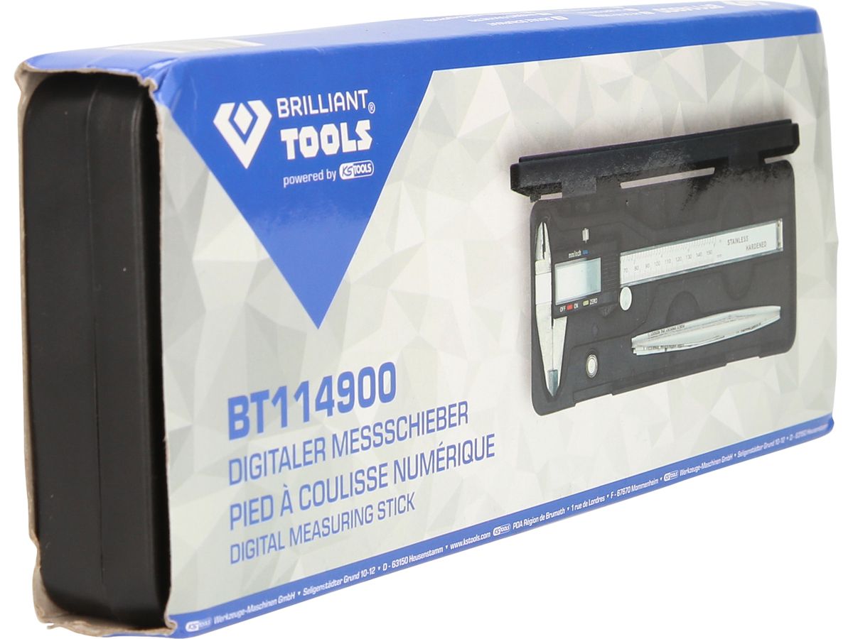 BRILLIANT TOOLS Digitaler Messschieber