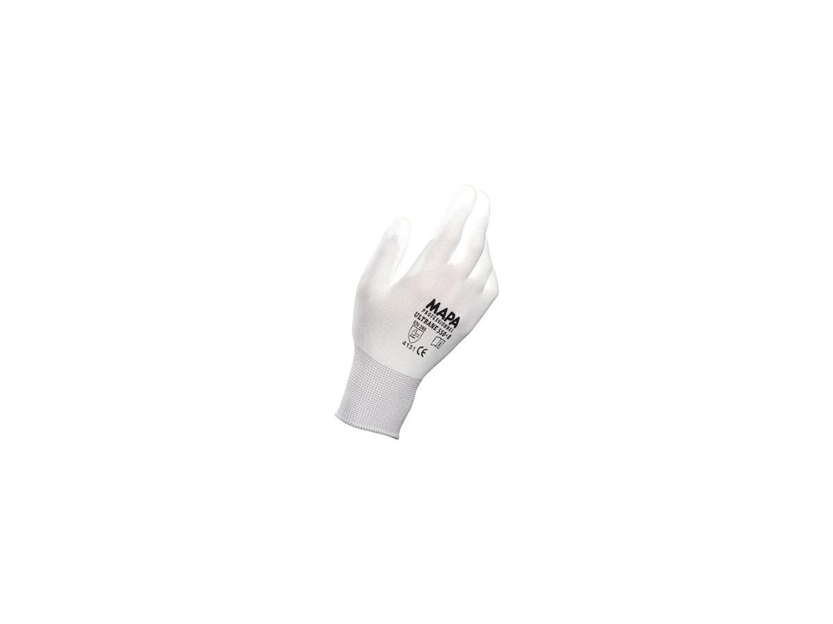 MAPA Handschuh Utrane 550 weiß/weiß, Größe 7