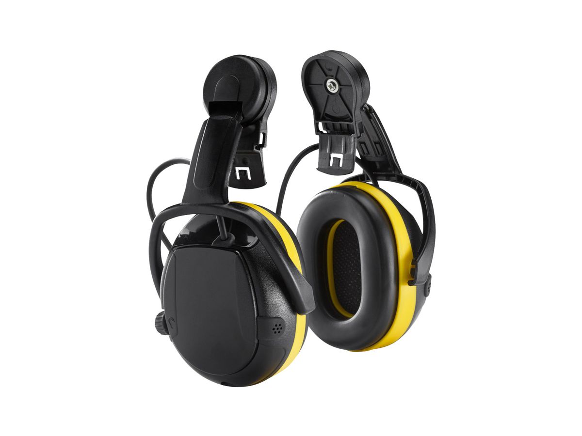 HELLBERG Kapselgehörsch Active Helmbügel SNR29db aktiv schwarz/gelb, 47102-001