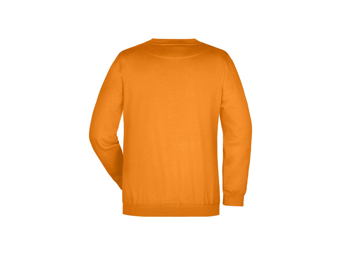 JN Round-Sweat Heavy JN040 80%BW/20%PES, orange, Größe 3XL