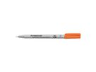 Folienstift Lumocolor F orange non-permanent fein