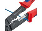 KNIPEX 97 22 240 Crimpzange mit Mehrko.-Hülle schwarz lackiert 240 mm