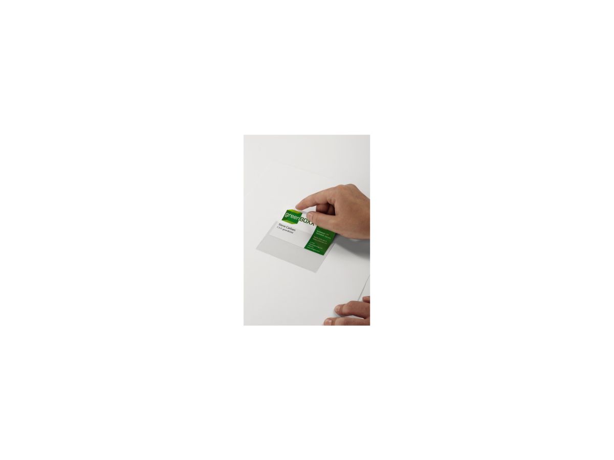 DURABLE Selbstklebetasche Pocketfix 809319 transparent 10 St./Pack.