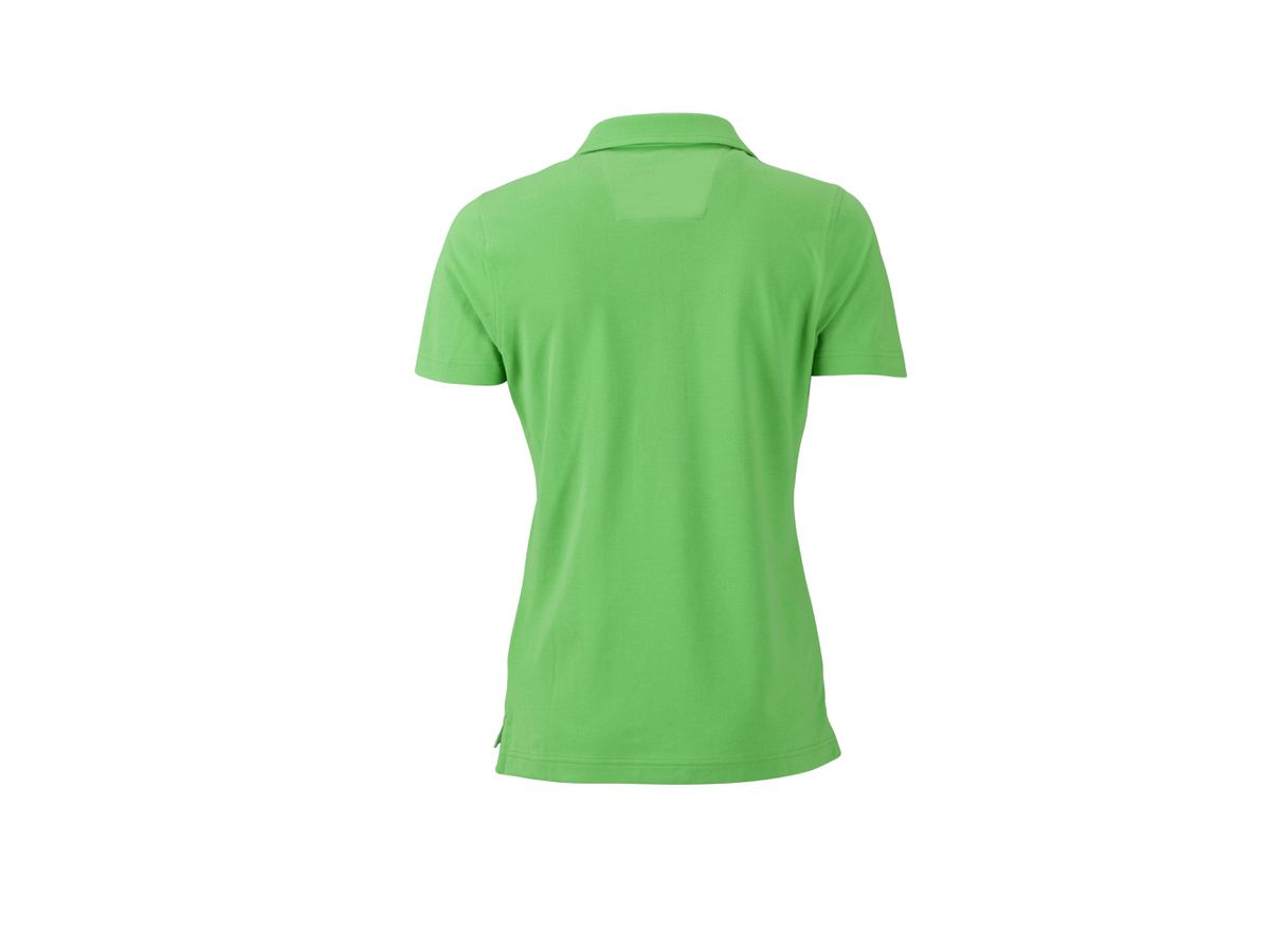 JN Ladies' Traditional Polo JN715 lime-green/lime-green-white, Größe M