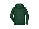 JN Hooded Sweat JN047 80%BW/20%PES, dark-green, Größe L