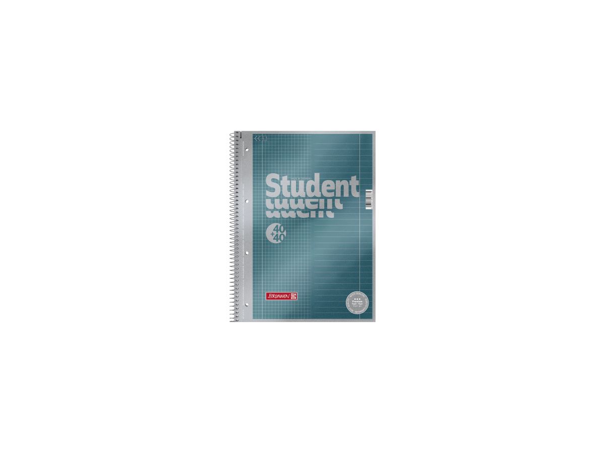 BRUNNEN  Collegeblock Duo A4 Lin28+27 Premium