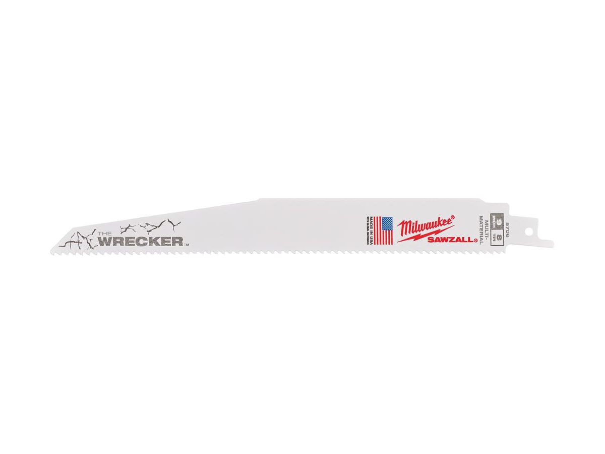 MILWAUKEE Säbelsägeblatt THE WRECKER 230x3,6/2,3 mm, 7/11 TPI