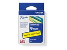 P-touch Schriftbandkassette TZE621 9mmx8m laminiert sw auf ge