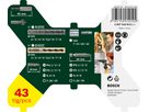 BOSCH Prom_43 43 tlg. X-Line Hex Set