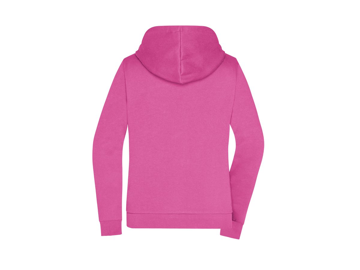 JN Promo Zip Hoody Lady JN755 80%BW/20%PES pink Gr. S