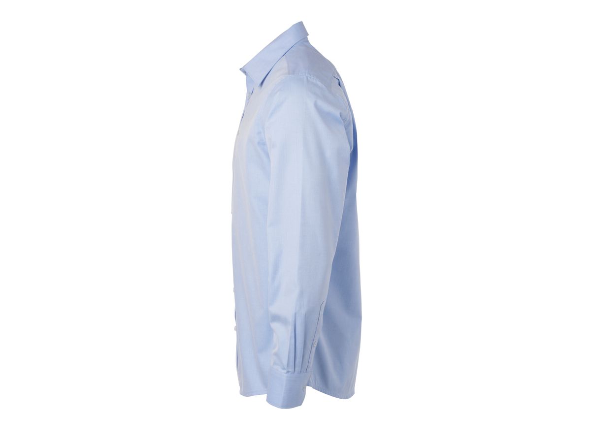 JN Herren Langarm Shirt JN690 light-blue, Größe XL
