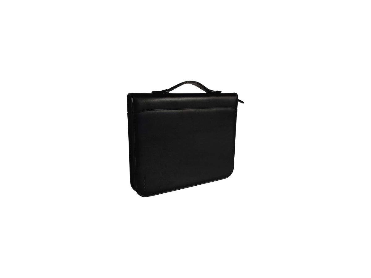 Soennecken Schreibmappe Essen 5164 Griff Lederimitat schwarz