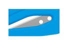 MARTOR Brieföffner Secumax Polycut 08500012.12 blau 10 St./Pack.