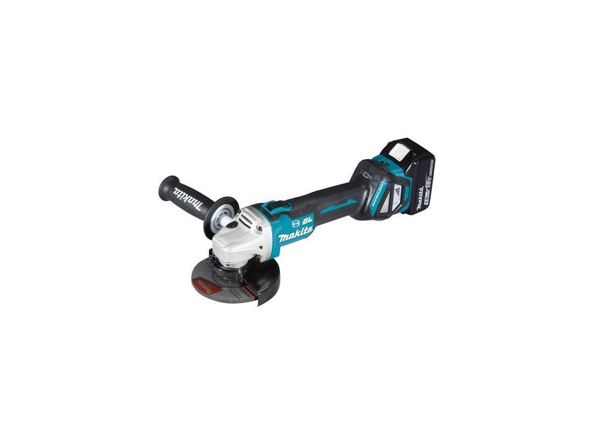 MAKITA Akku-Winkelschleifer 18V/125mm DGA513RTJ 2x5,0Ah