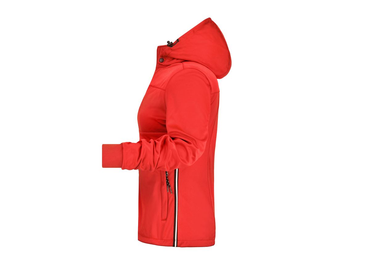 JN Ladies Maritime Jacket JN1077 100%PES, red/navy/white, Größe XL