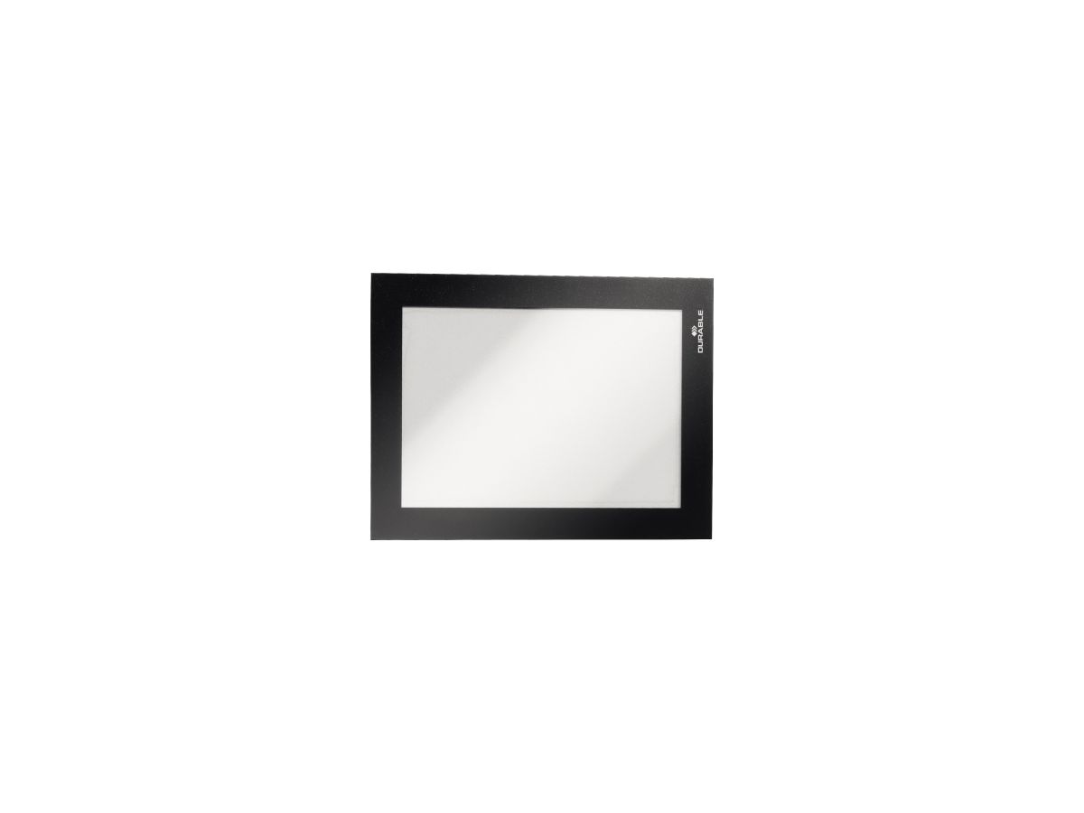 DURABLE Magnetrahmen MAGAFRAME 487001 DIN A6 schwarz 2 St./Pack.