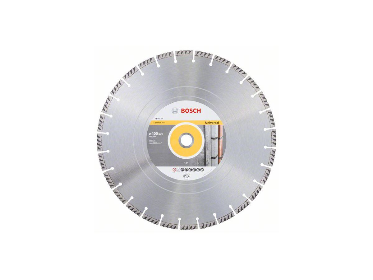 BOSCH Diamanttrennscheibe Standard for Universal 400x25,4 mm