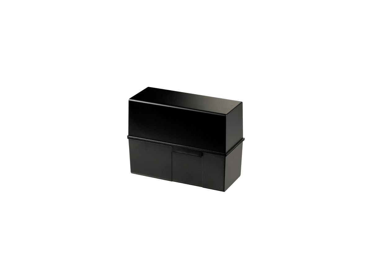 HAN Karteikasten 975-13 DIN A5 quer max. 450Karten PS schwarz