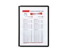 DURABLE Sichttafel SHERPA Panel 560601 DIN A4 PP schwarz