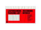 Dokumententasche Lieferschein- Rechnung DL mF sk rt 250 St./Pack.