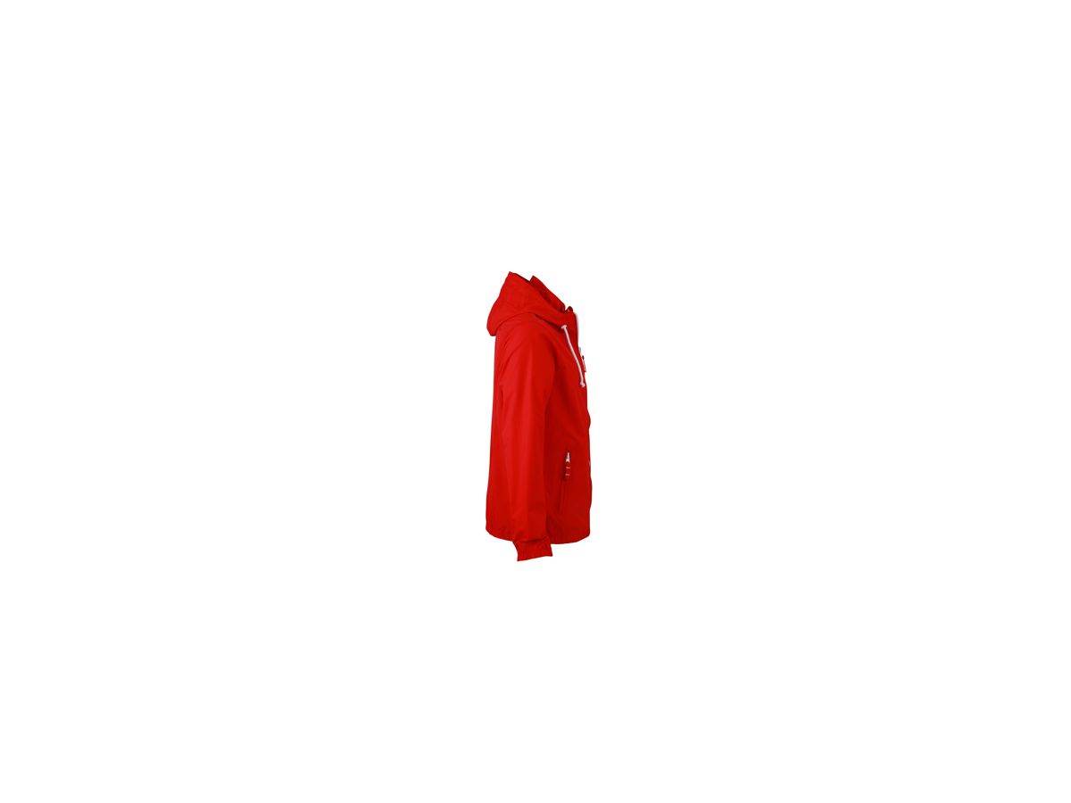 JN Mens Sailing Jacket JN1074 100%PA, red/white, Größe XL